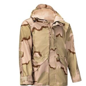 US Military ECWCS Gore-Tex Desert Camo Cold Weather Parka Medium Long